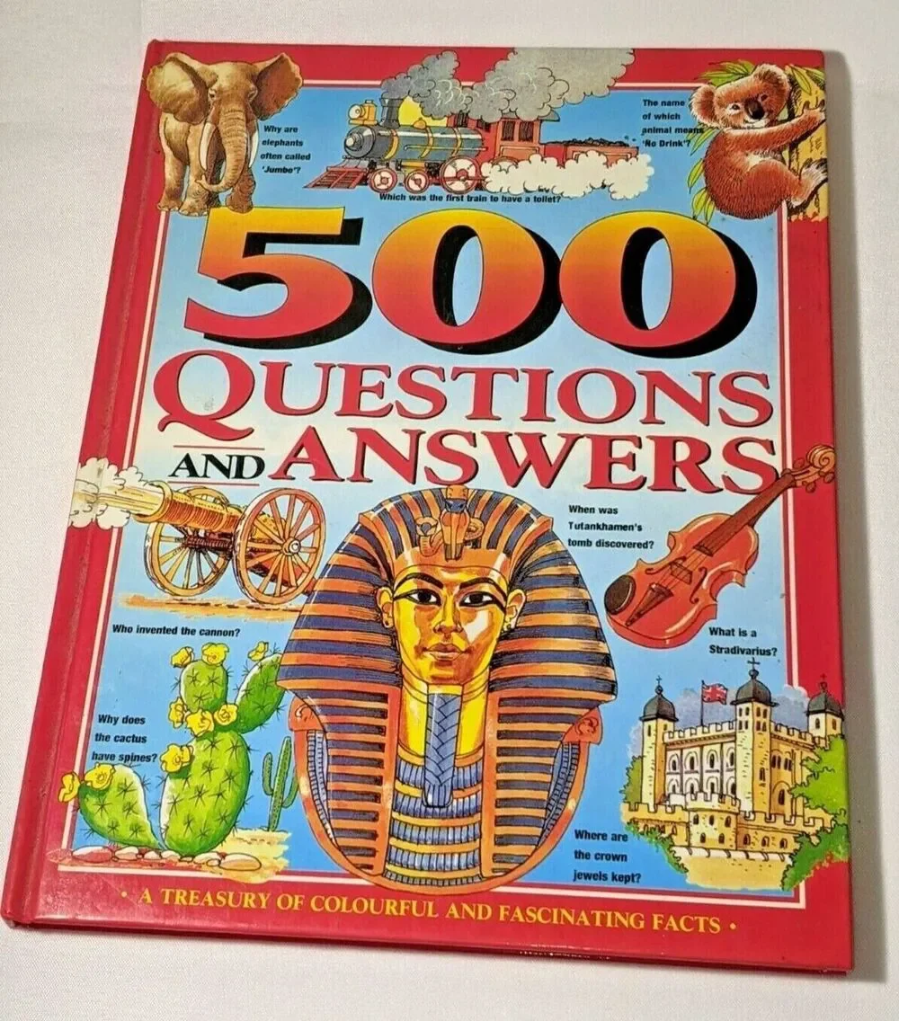 500 Questions & Answers A Treasury of Colorful and Fascinating Facts - 1999 Gran